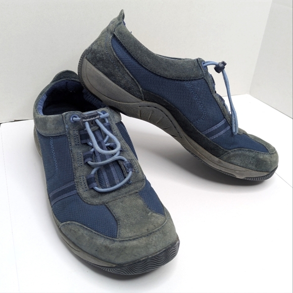 Dansko Helen Blue Shoe Cord Lace 37 6.5/7 Women - Picture 1 of 9